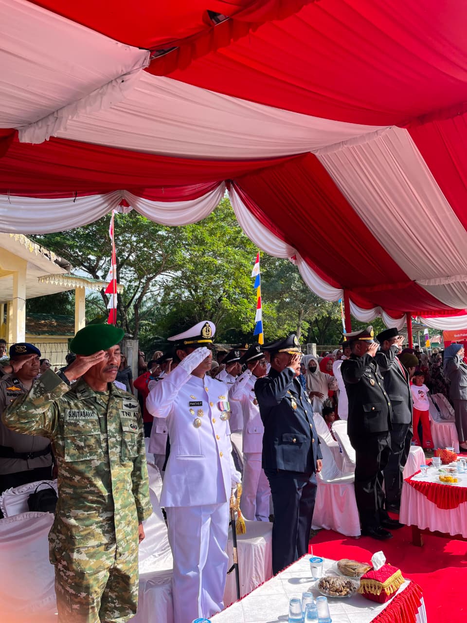 UPACARA BENDERA PERINGATAN HUT REPUBLIK INDONESIA KE-81